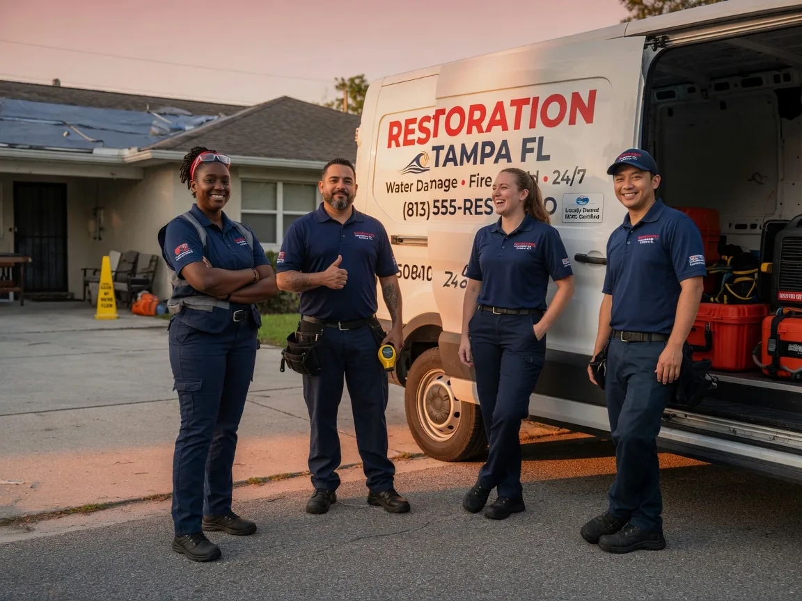 Water Damage Restoration company in Chinquapin, NC